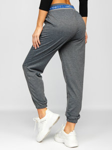 Pantalón de chándal para mujer grafito Bolf YY31NM