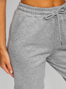 Pantalón de chándal para mujer gris Bolf BL32