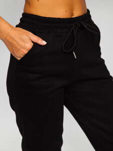 Pantalón de chándal para mujer negro Bolf BL32