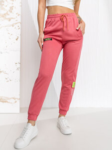 Pantalón de chándal para mujer rosa Bolf AF316NM