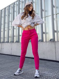 Pantalón de chándal para mujer rosa Bolf CK-01-19B