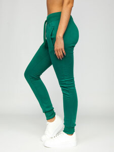 Pantalón de chándal para mujer verde Bolf CK-01