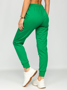 Pantalón de chándal para mujer verde Bolf VE13