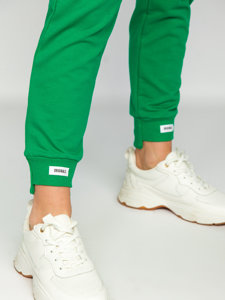 Pantalón de chándal para mujer verde Bolf VE13