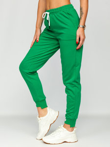 Pantalón de chándal para mujer verde Bolf VE13