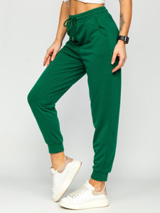 Pantalón de chándal para mujer verde Bolf YY27NM