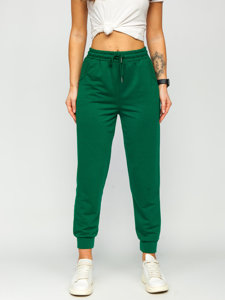 Pantalón de chándal para mujer verde Bolf YY27NM