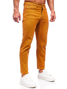 Pantalón de tela para hombre camel Bolf GT