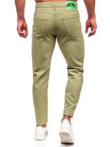 Pantalón de tela para hombre verde Bolf GT