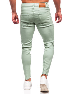 Pantalón de tela para hombre verde Bolf GT-S