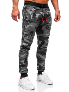 Pantalón deportivo para hombre camuflaje grafito Bolf KZ15