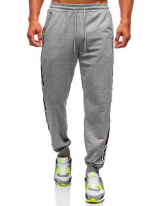 Pantalón deportivo para hombre gris Bolf JX1022