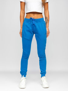 Pantalón deportivo para mujer azul Bolf CK-01