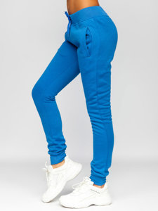 Pantalón deportivo para mujer azul Bolf CK-01