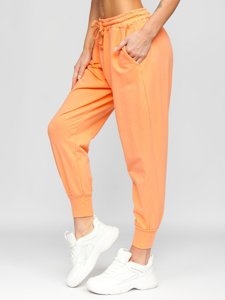 Pantalón deportivo para mujer color naranja Denley 0011