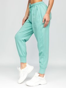 Pantalón deportivo para mujer color verde menta Denley 0011