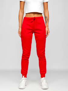 Pantalón deportivo para mujer rojo claro Bolf CK-01