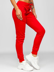 Pantalón deportivo para mujer rojo claro Bolf CK-01