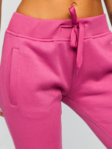 Pantalón deportivo para mujer rosa oscuro Bolf CK-01