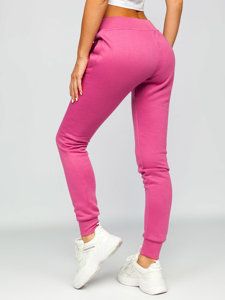 Pantalón deportivo para mujer rosa oscuro Bolf CK-01