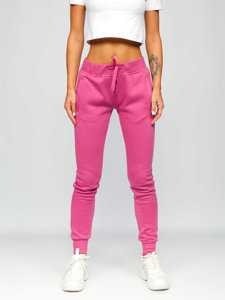 Pantalón deportivo para mujer rosa oscuro Bolf CK-01