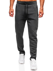 Pantalón grueso de chándal para hombre grafito Bolf JX6212