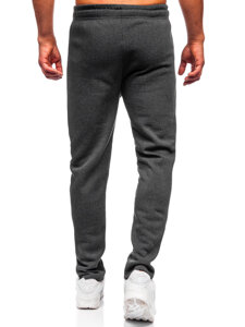 Pantalón grueso de chándal para hombre grafito Bolf JX6212