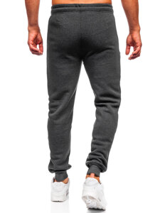 Pantalón grueso de chándal para hombre grafito Bolf JX6217