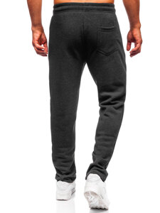 Pantalón grueso de chándal para hombre grafito Bolf JX6278