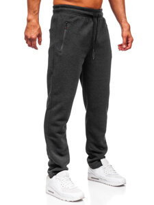 Pantalón grueso de chándal para hombre grafito Bolf JX6279