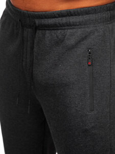 Pantalón grueso de chándal para hombre grafito Bolf JX6279