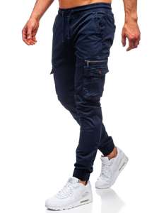 Pantalón jogger cargo para hombre color azul oscuro Bolf CT6702S0