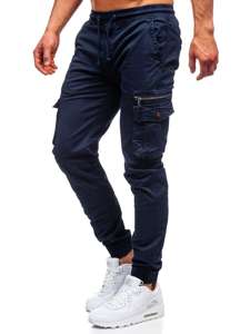 Pantalón jogger cargo para hombre color azul oscuro Bolf CT6702S0