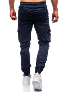 Pantalón jogger cargo para hombre color azul oscuro Bolf CT6702S0