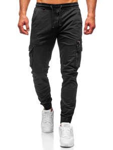 Pantalón jogger cargo para hombre color negro Bolf CT6702S0