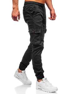 Pantalón jogger cargo para hombre color negro Bolf CT6702S0