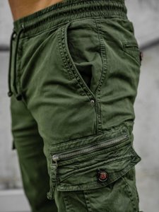 Pantalón jogger cargo para hombre color verde Bolf CT6702