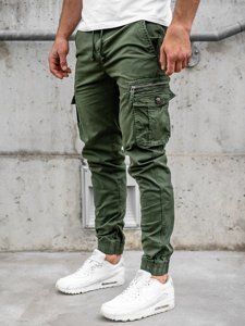 Pantalón jogger cargo para hombre color verde Bolf CT6702