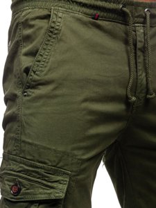 Pantalón jogger cargo para hombre color verde Bolf CT6702