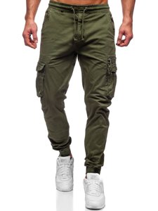 Pantalón jogger cargo para hombre color verde Bolf CT6702