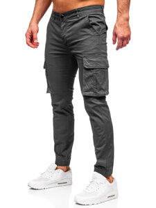 Pantalón jogger cargo para hombre grafito Bolf MP0202GS