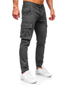 Pantalón jogger cargo para hombre grafito Bolf MP0202GS