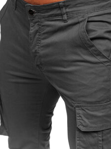 Pantalón jogger cargo para hombre grafito Bolf MP0202GS