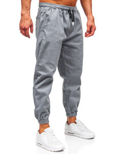 Pantalón jogger cargo para hombre gris Bolf 001