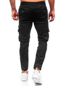 Pantalón jogger cargo para hombre negro Bolf MP0201N