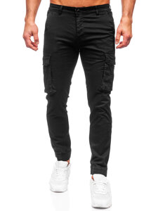 Pantalón jogger cargo para hombre negro Bolf MP0202N