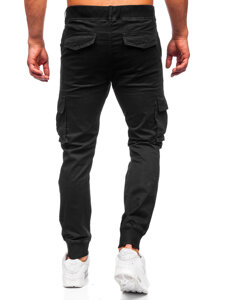 Pantalón jogger cargo para hombre negro Bolf MP0208N