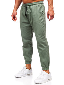 Pantalón jogger cargo para hombre verde Bolf 001