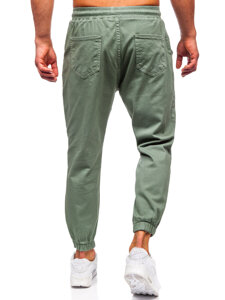 Pantalón jogger cargo para hombre verde Bolf 001