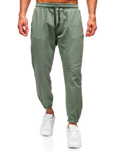 Pantalón jogger cargo para hombre verde Bolf 001